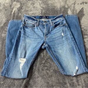Hollister Extreme Skinny Blue Jeans